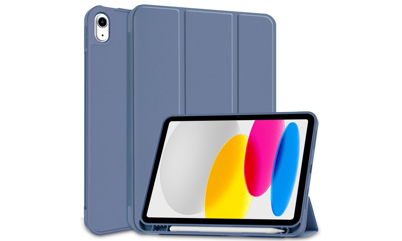 Tech-Protect SmartCase Pen für iPad (10. Gen.) Gesamtansicht