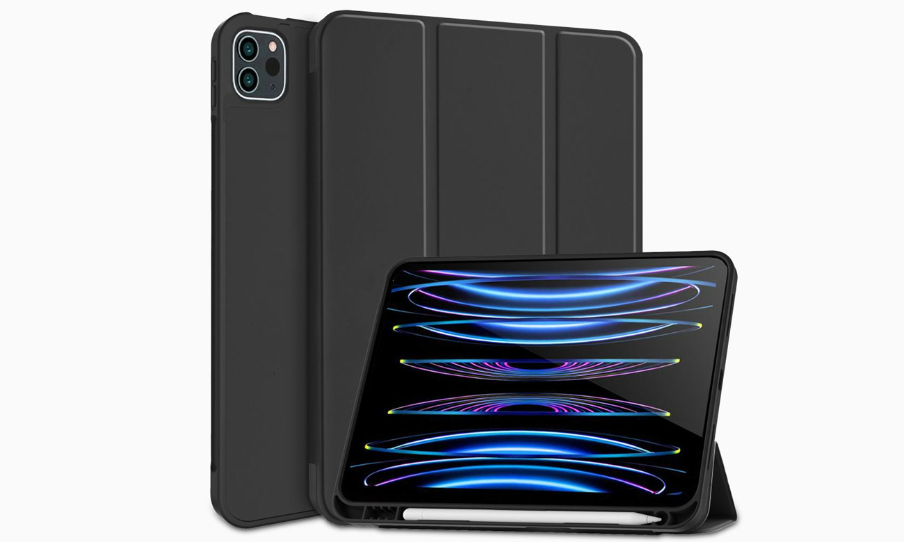 Etui Tech-Protect SmartCase Pen für iPad Pro 11 schwarz