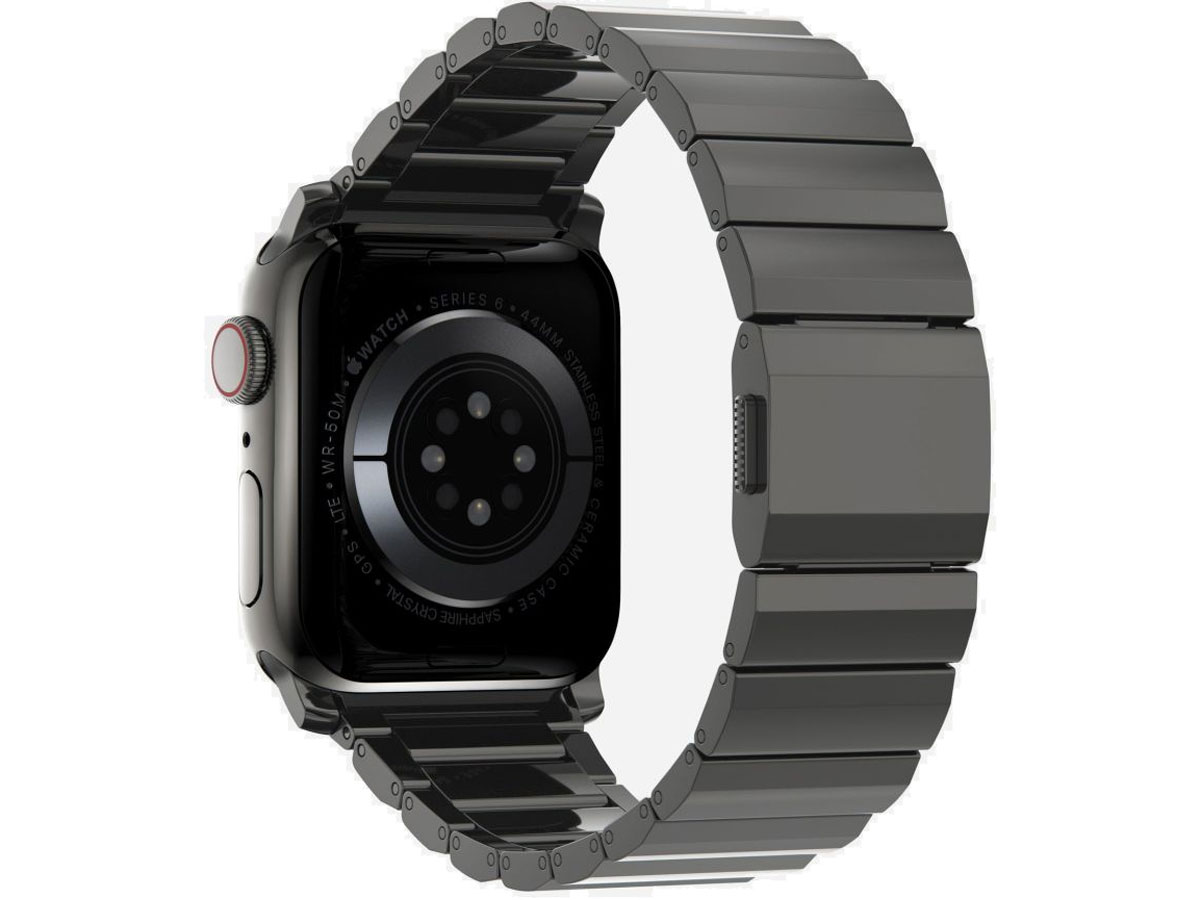 Tech-Protect Steelband für Apple Watch 44/45/46/49 mm Schwarz