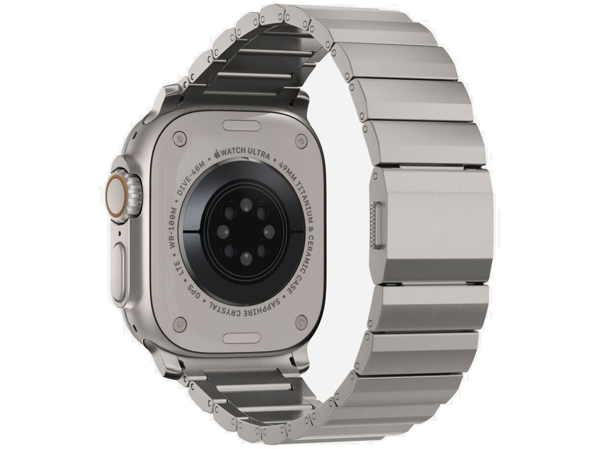 Tech-Protect Steelband für Apple Watch 44/45/46/49 mm Titanium