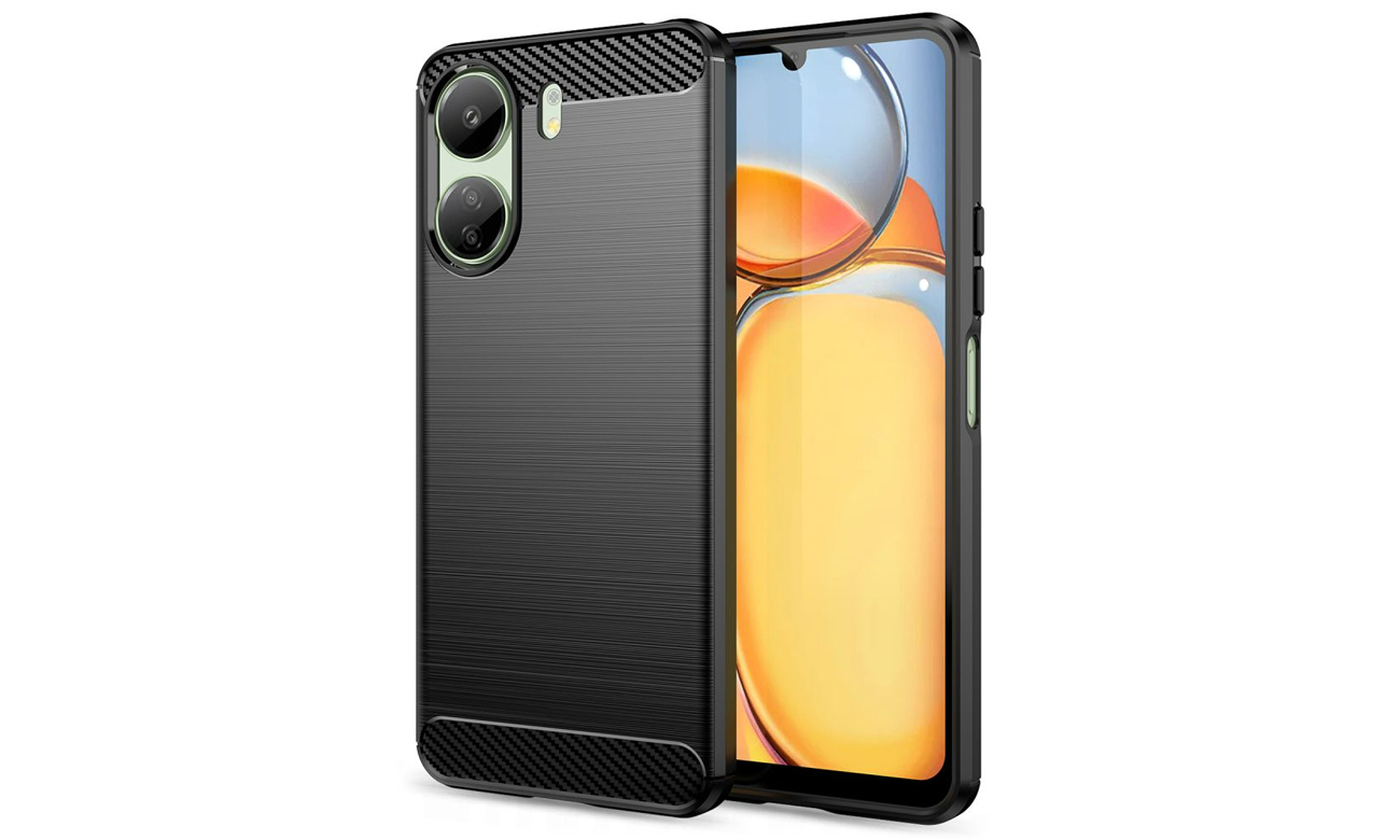 Tech-Protect TPUcarbon für Realme 10 4G schwarz