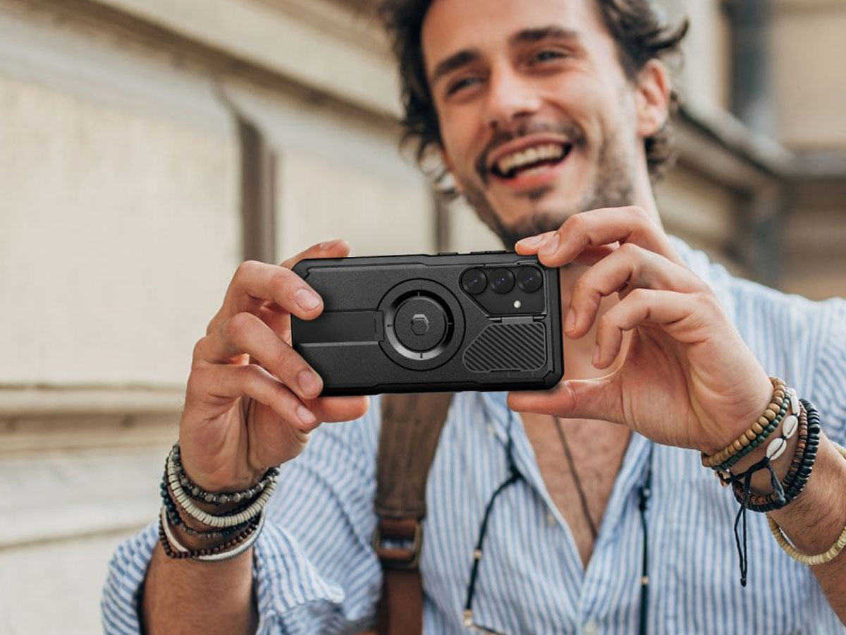 Etui Tech-ProtectKevlar Magsafe+ für Samsung Galaxy S24+ - Gesamtansicht