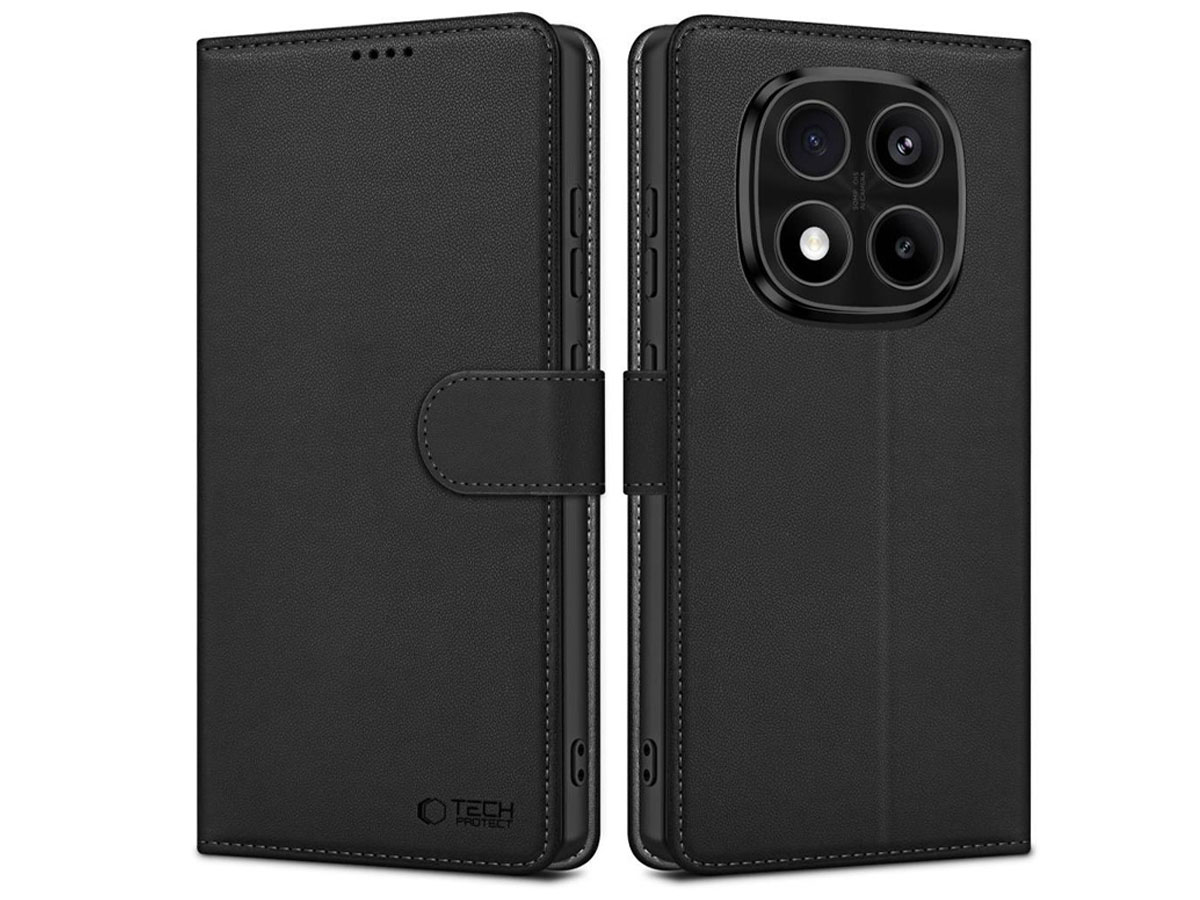 Tech-Protect Wallet Hülle für Redmi Note 14 Pro 5G / POCO X7 5G Schwarz