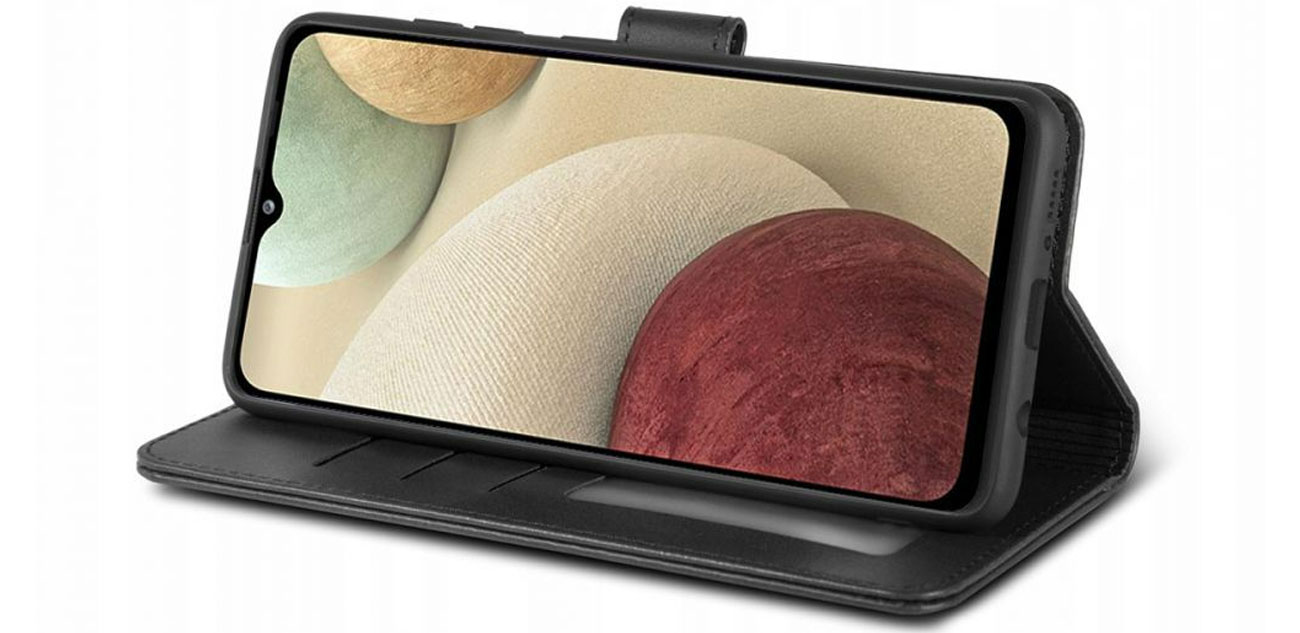 Zusammengeklapptes Wallet Etui