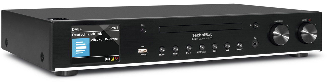 TechniSat DIGITRADIO 143 CD V3 schwarz
