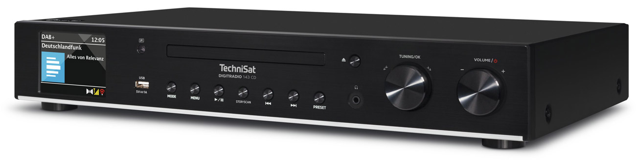 TechniSat DIGITRADIO 143 CD V3 schwarz