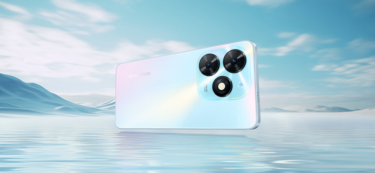 TECNO Spark 20C Mystery White