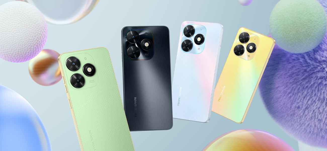 TECNO Spark Go 2024 kolory obudowy