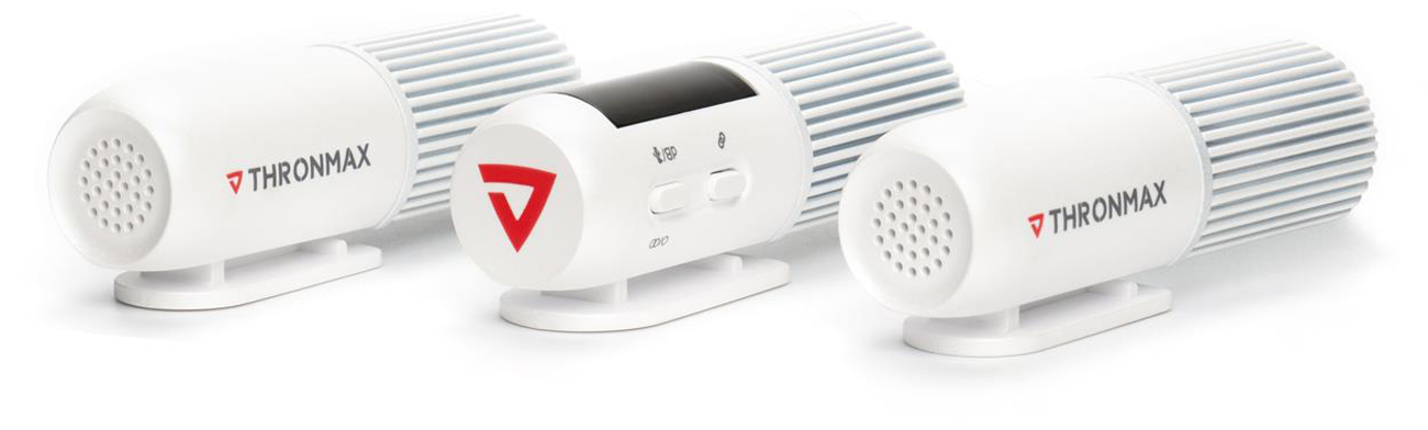 Mikrofon Thronmax Space Wireless Weiß - Sender und Empfänger