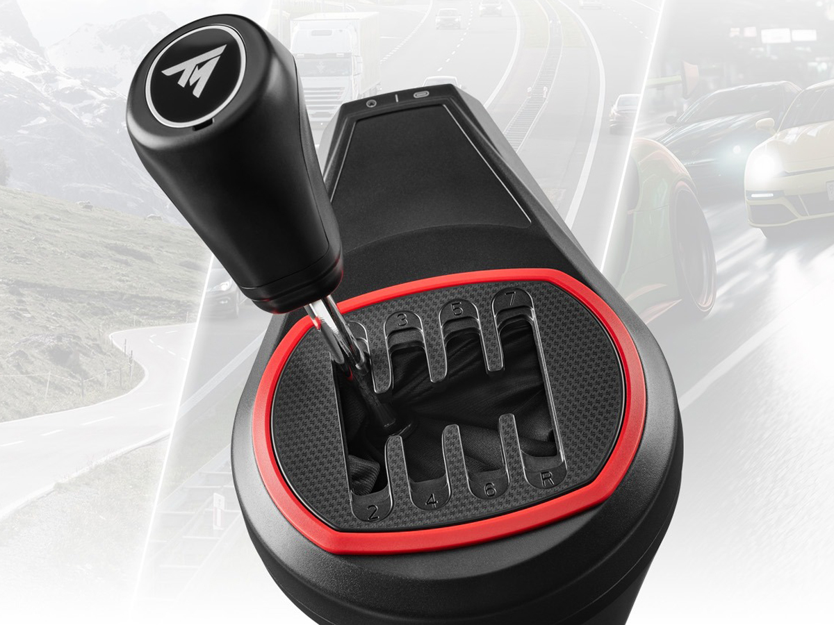 Thrustmaster T128 Shifter Pack für Xbox/PC - H.E.A.R.T-Technologie und integrierte Klemme