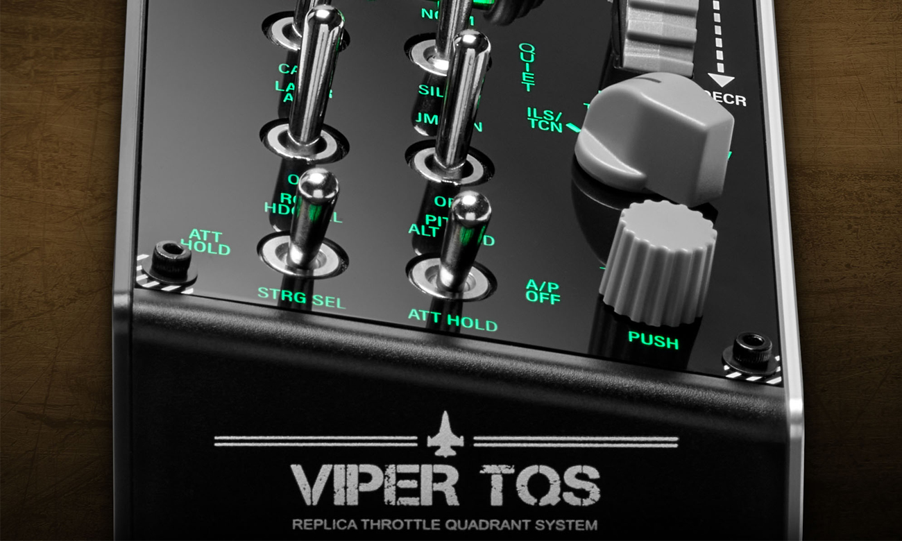 Replika pulpitu sterowniczego Thrustmaster Viper Panel - Grafika lifestyle