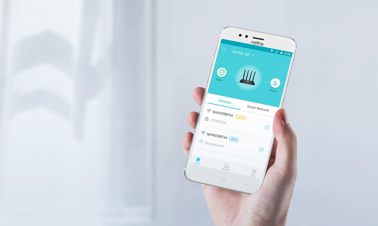 TP-Link Archer A6 Tether-App