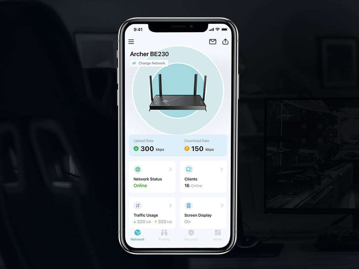 Router TP-Link Archer BE3600 - Erweiterte Sicherheit und intelligentes Netzwerkmanagement