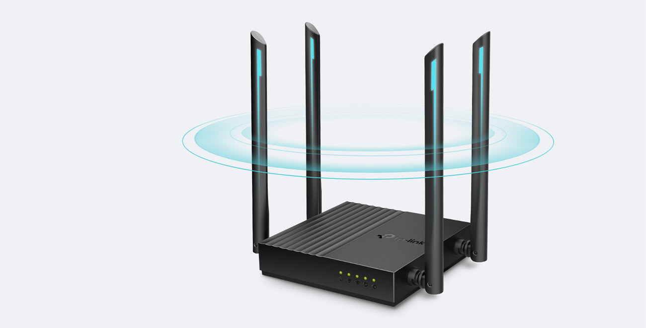 Zasięg sieci Wi-Fi w całym domu