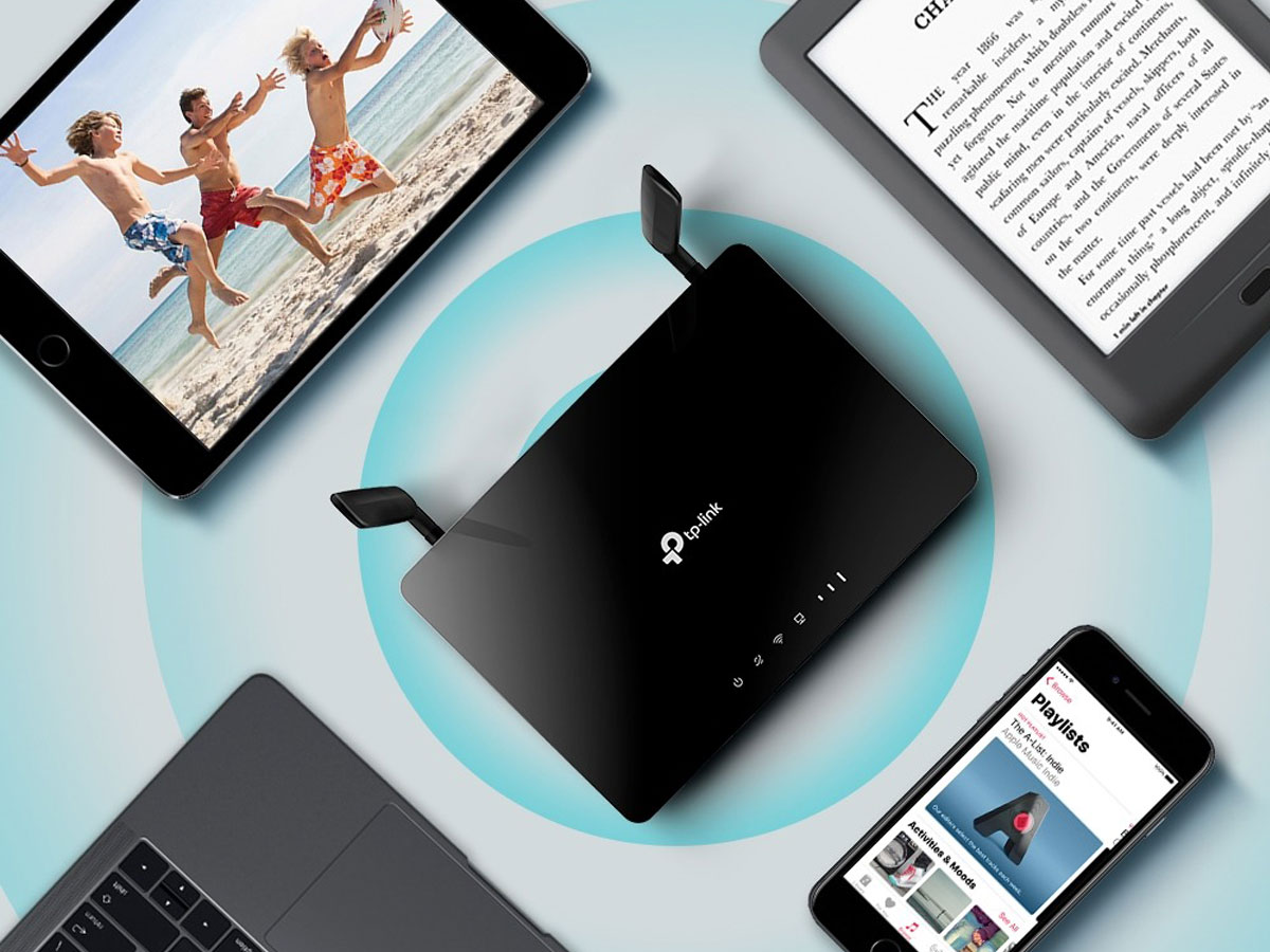 Dwupasmiger Router TP-Link Archer MR402 - Starkes WLAN für viele Geräte