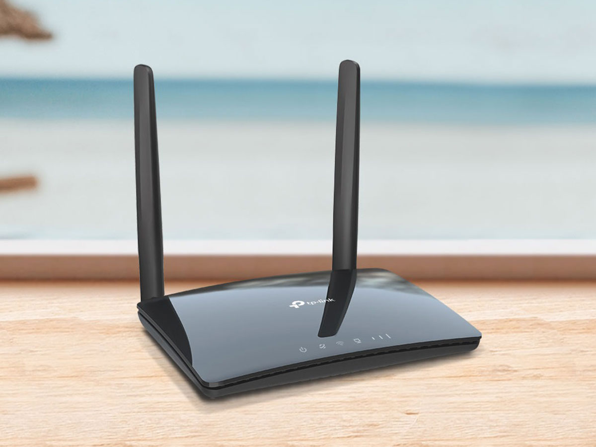 Dwupasmiger Router TP-Link Archer MR402 - Lifestyle-Grafik