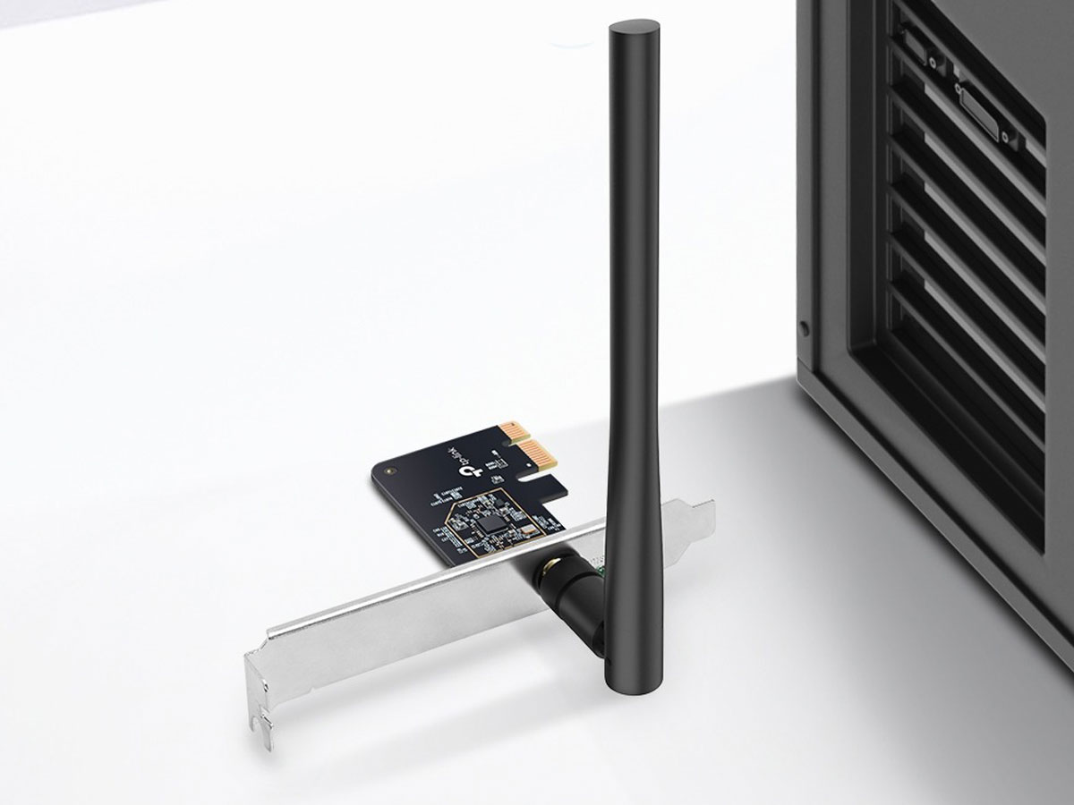 Dwupasmowa Karte für das Netzwerk TP-Link Archer T2E - Lifestyle-Grafik