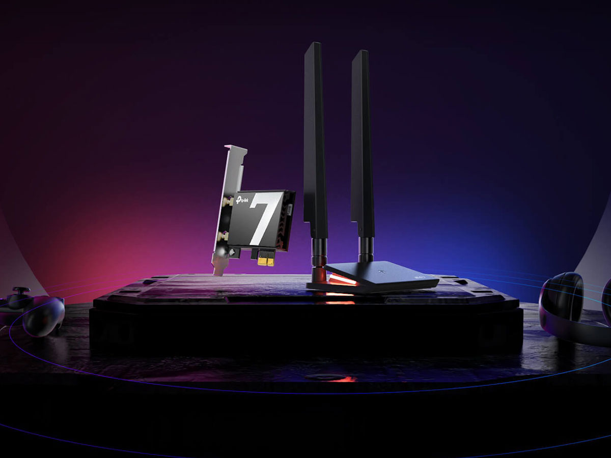 Dreiband-Netzwerkkarte TP-Link Archer TBE550E - Wi-Fi 7 – Revolution in Geschwindigkeit und Stabilität