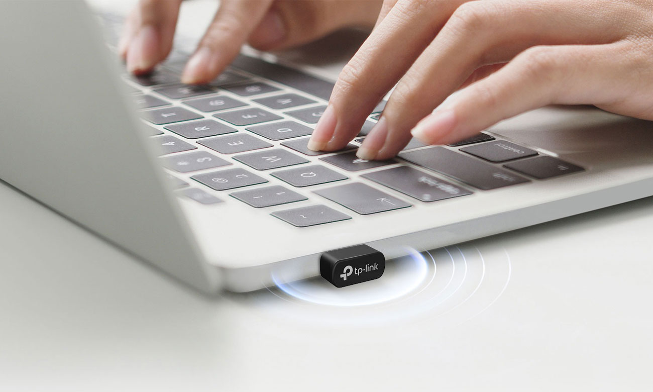 Adapter für drahtlose Verbindung TP-Link Archer TX10UB Nano - Lifestyle-Grafik