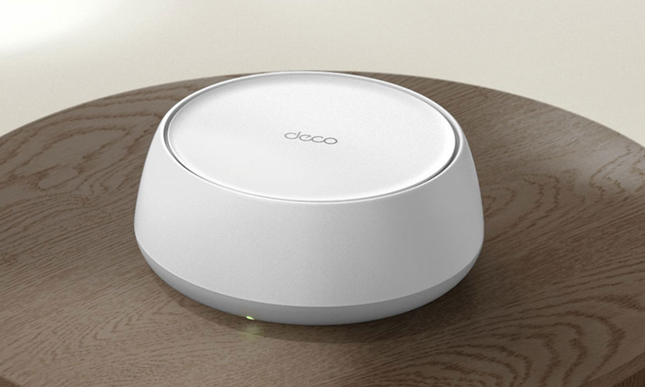 Domatisches Mesh Wi‑Fi 7 System TP-Link Deco BE25 (1 Stück) - Lifestyle-Grafik