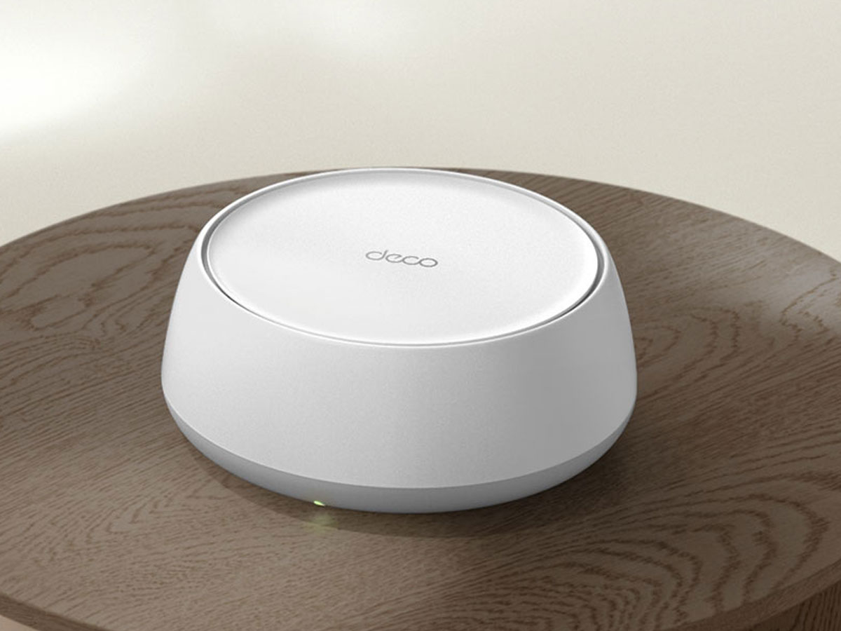 Domatisches Mesh Wi‑Fi 7 System TP-Link Deco BE25 (1 Stück) - Lifestyle-Grafik