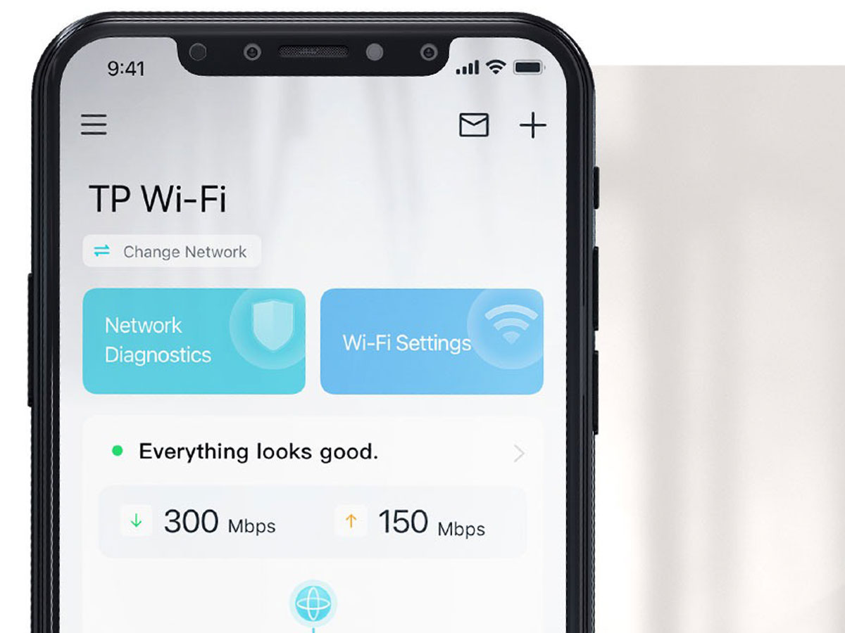 Domatisches Mesh Wi‑Fi 7 System TP-Link Deco BE25 - Lifestyle-Grafik