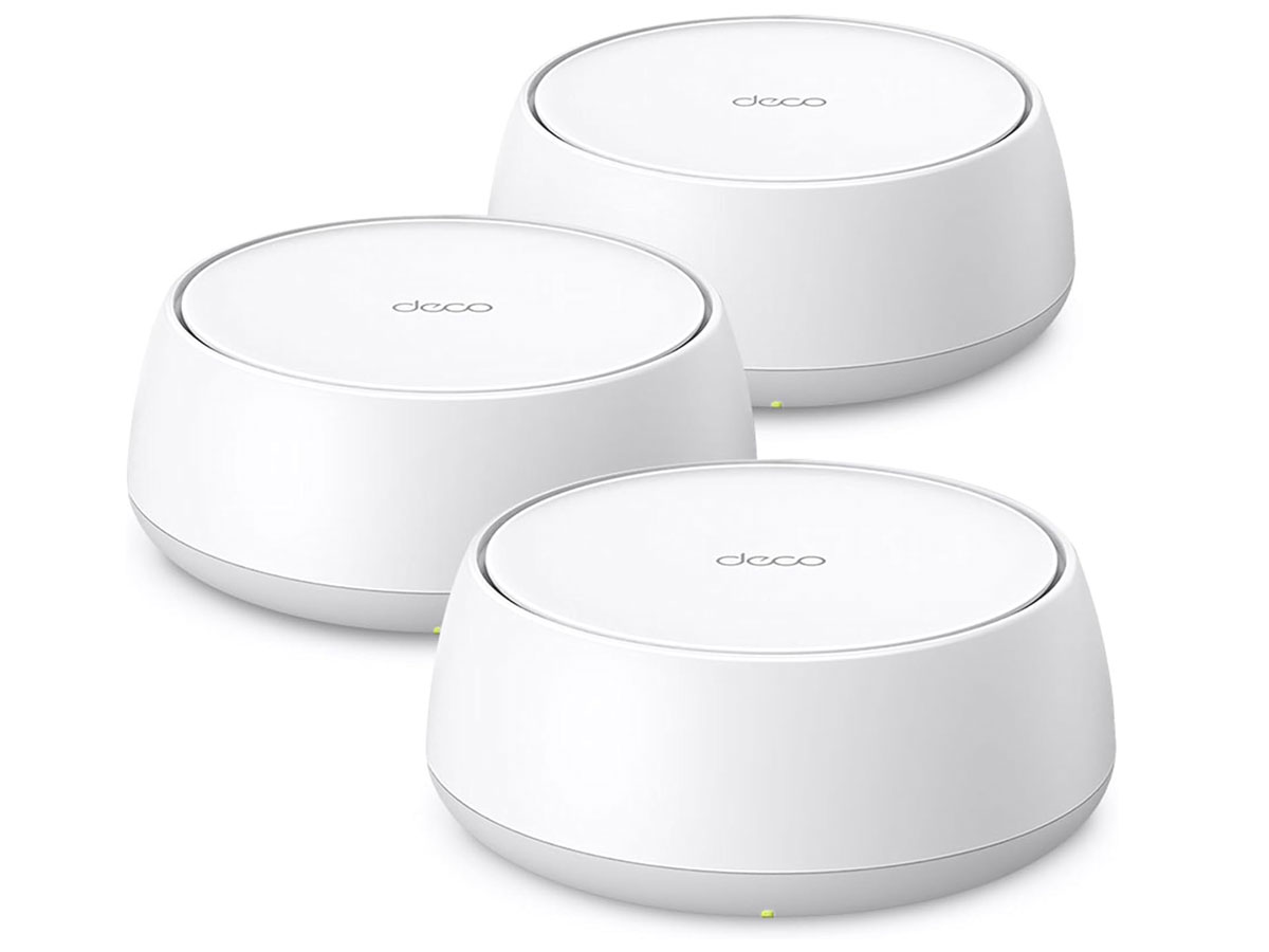 TP-Link Deco BE25 Mesh-WLAN 7 System für Zuhause (3er-Pack) - Lifestyle-Grafik