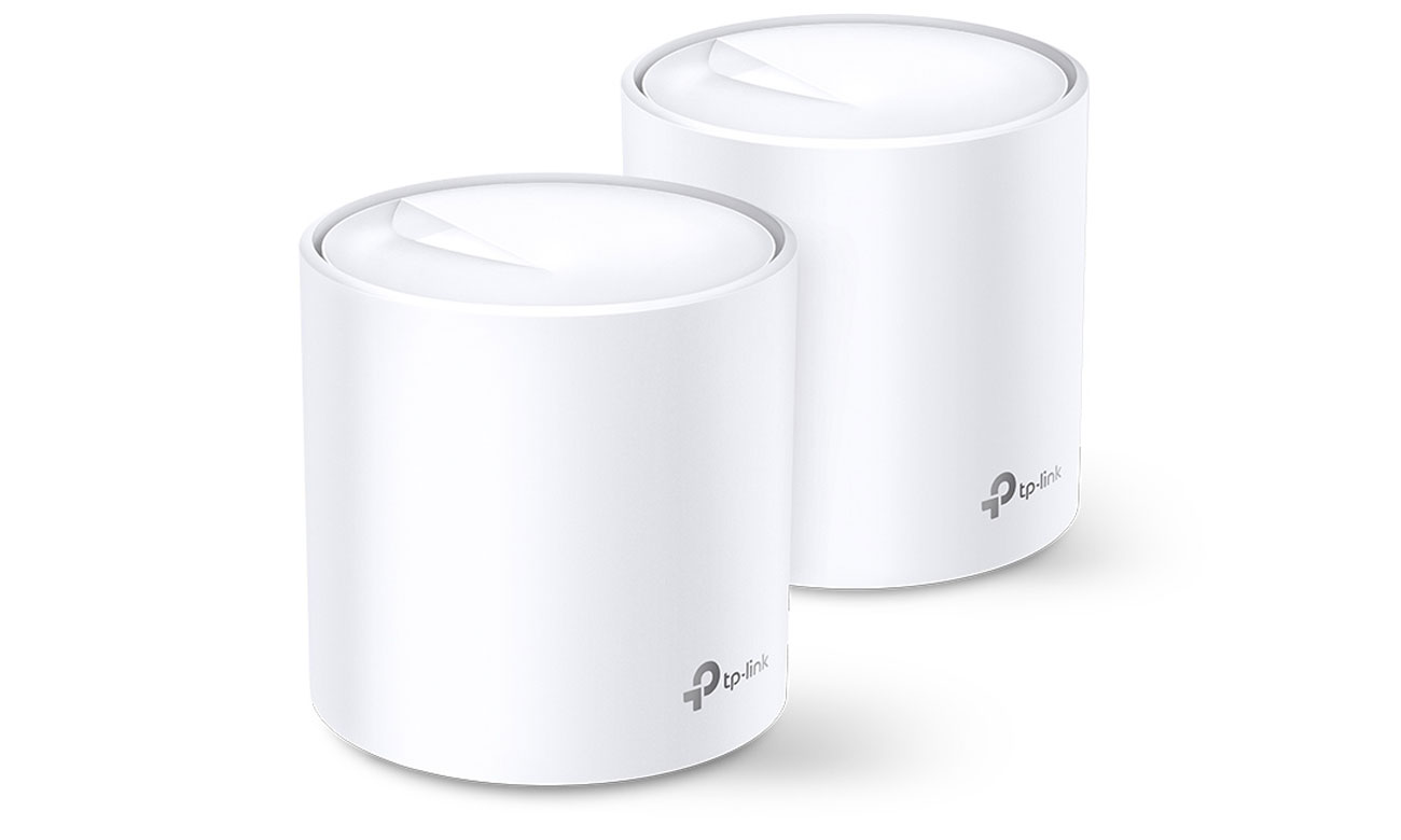 Domatisches Wi-Fi 6 Mesh-System TP-Link Deco X60 (2er-Pack) - Gesamtansicht
