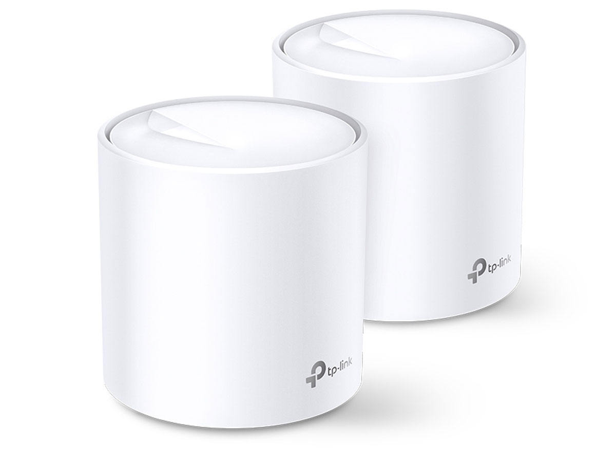 Domatisches Wi-Fi 6 Mesh-System TP-Link Deco X60 (2er-Pack) - Gesamtansicht