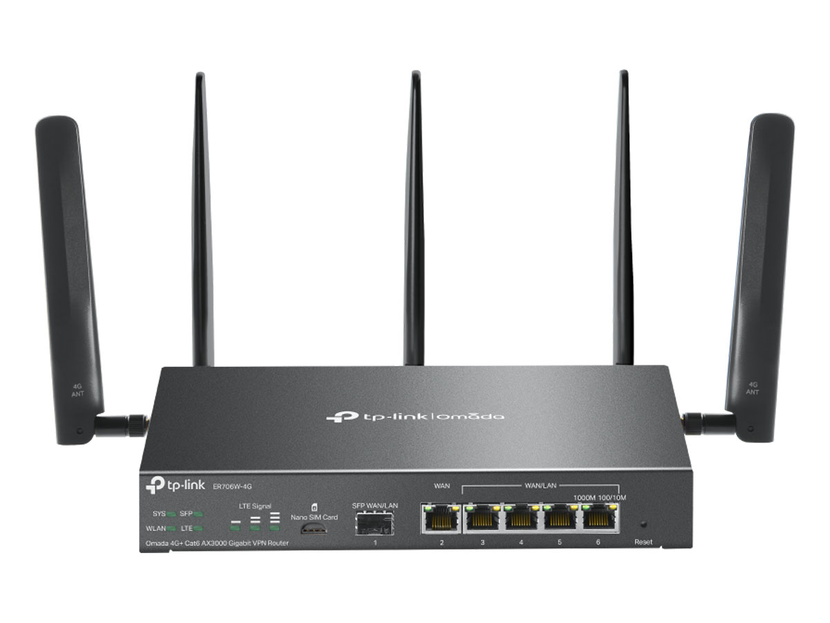 TP-Link ER706W-4G widok z przodu