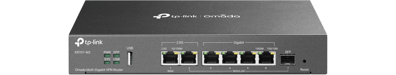 TP-Link ER707-M2 Ports