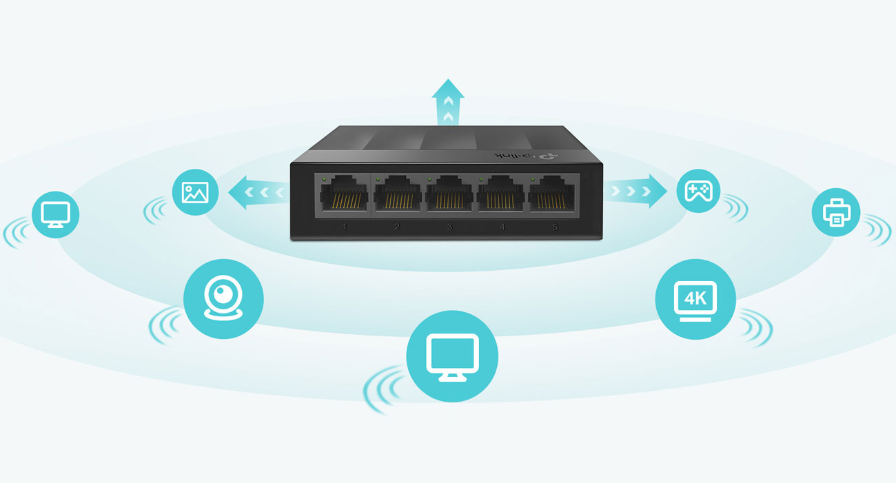 Switch TP-Link 5p LS1005G