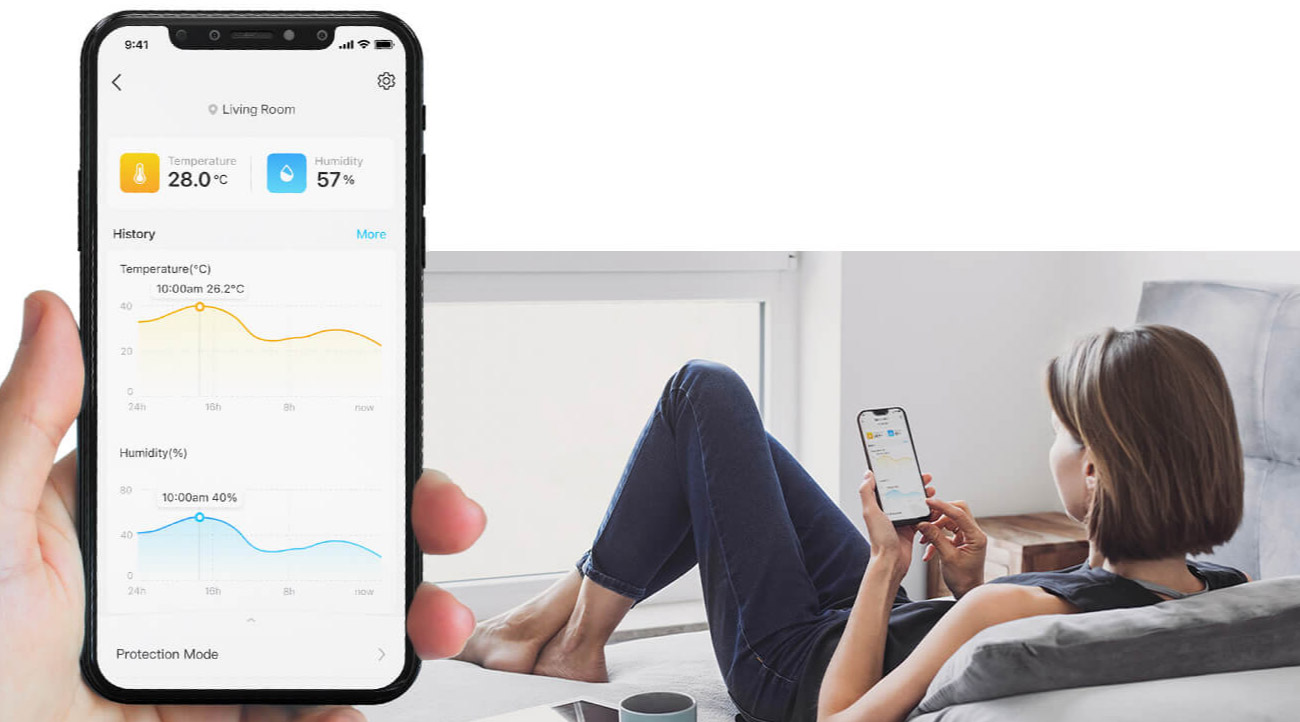 TP-Link Tapo T310 aplikacja na smartfon