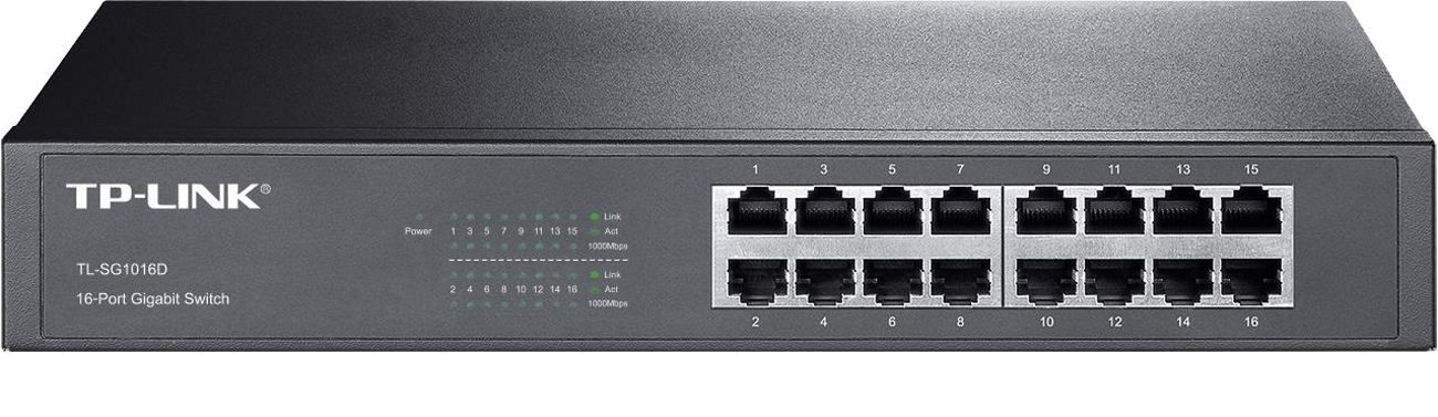 TP-Link 16p TL-SG1016D Switch
