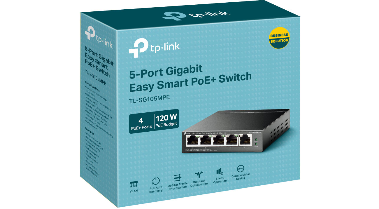 TP-Link TL-SG105MPE Box