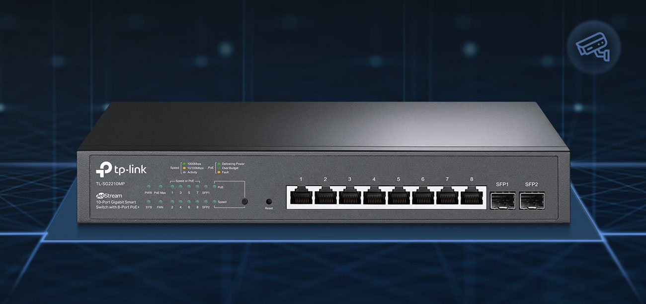 Switch TP-Link 10p TL-SG2210MP