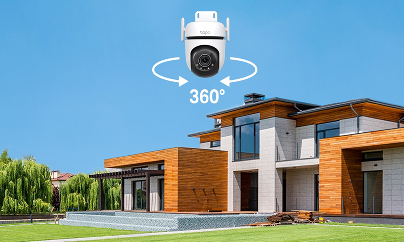 TP-Link Tapo C520WS SI Outdoor, drehbare WLAN-Kamera