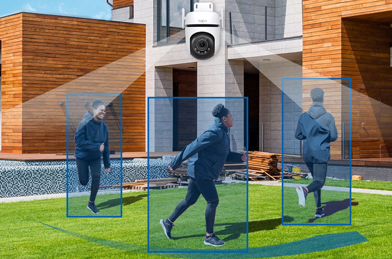 TP-Link Tapo C520WS SI Outdoor, drehbare WLAN-Kamera