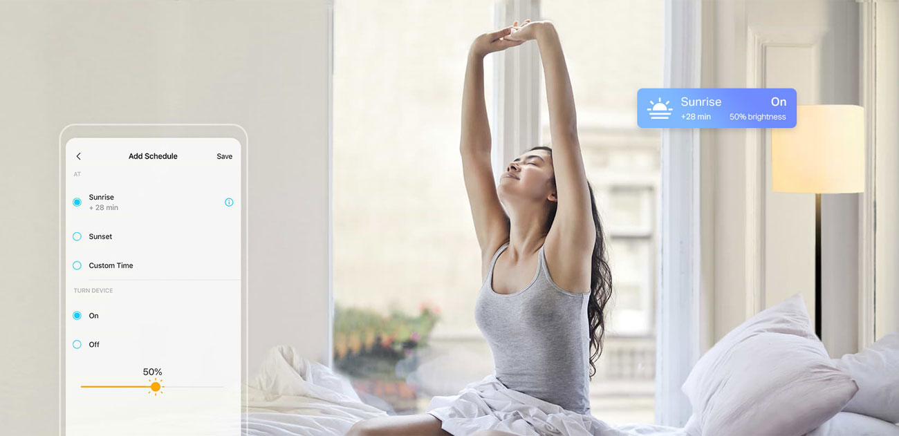 TP-Link Tapo L510E - Zeitpläne