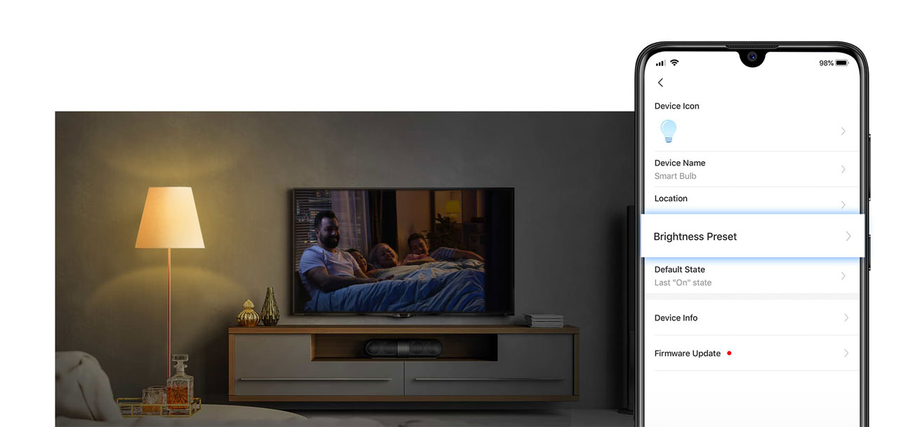 TP-Link Tapo L510E - App