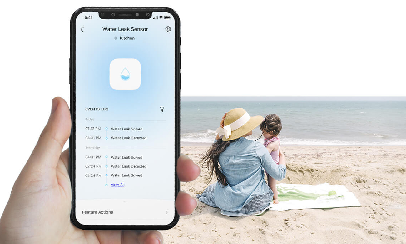 Überwache Lecks, egal wo du bist