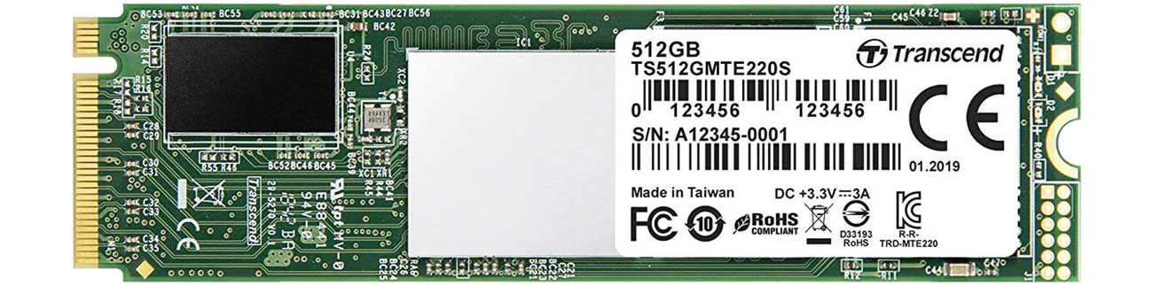 Transcend M.2 PCIe NVMe 220S