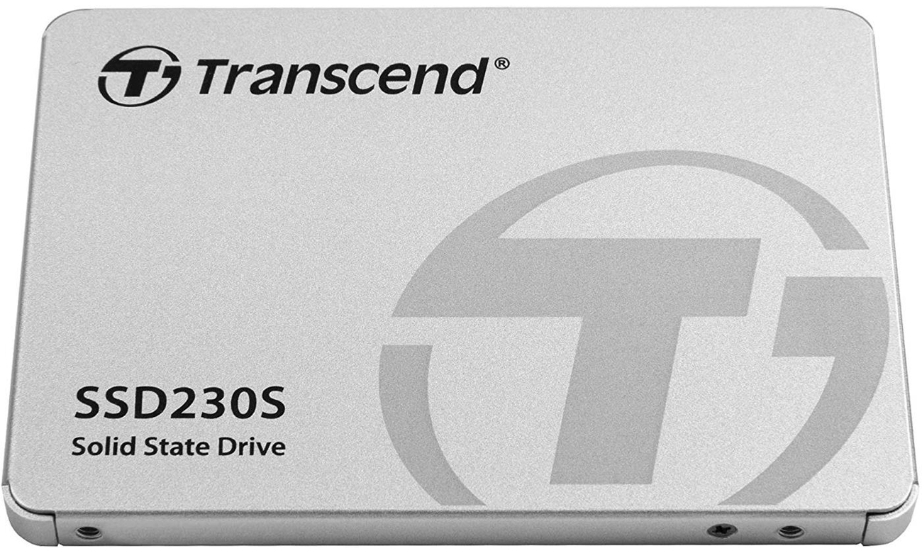 Dysk SSD SATA 2,5'' Transcend 230S - Widok od przodu pod kątem