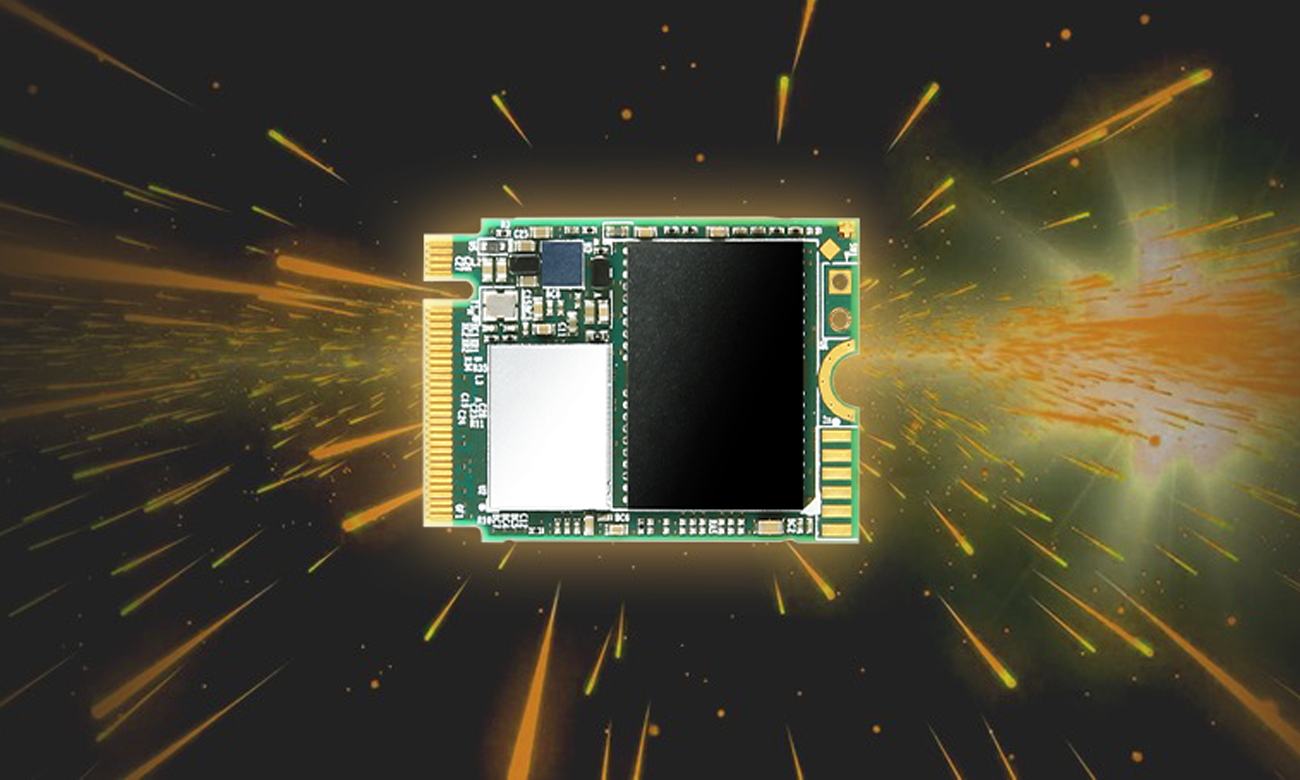 Dysk SSD M.2 Transcend 300S PCIe NVMe - Grafika lifestyle
