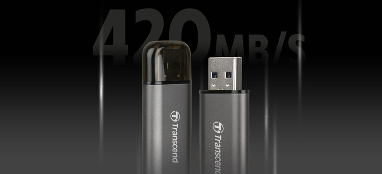 Pendrive Transcend 256GB JetFlash 920 USB 3.2 420 MB/s