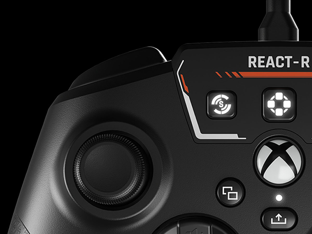 Turtle Beach REACT-R kabelgebundener Controller – Lifestyle-Grafik