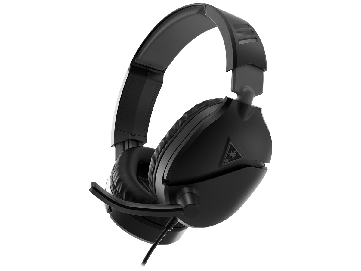 Turtle Beach Recon 70 Kopfhörer Schwarz - Ansicht von vorne im Winkel