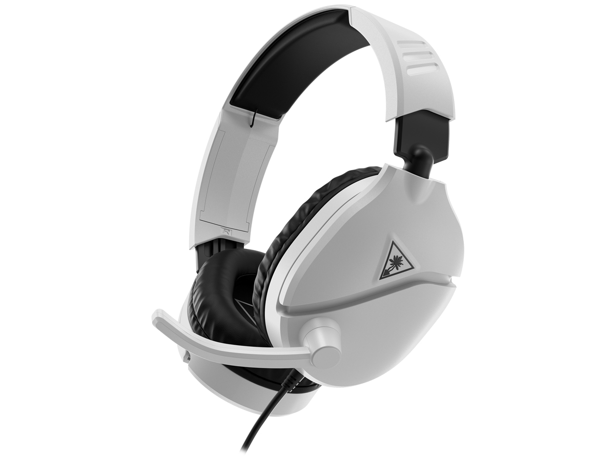 Turtle Beach Recon 70 Kopfhörer Weiß - Ansicht von vorne im Winkel