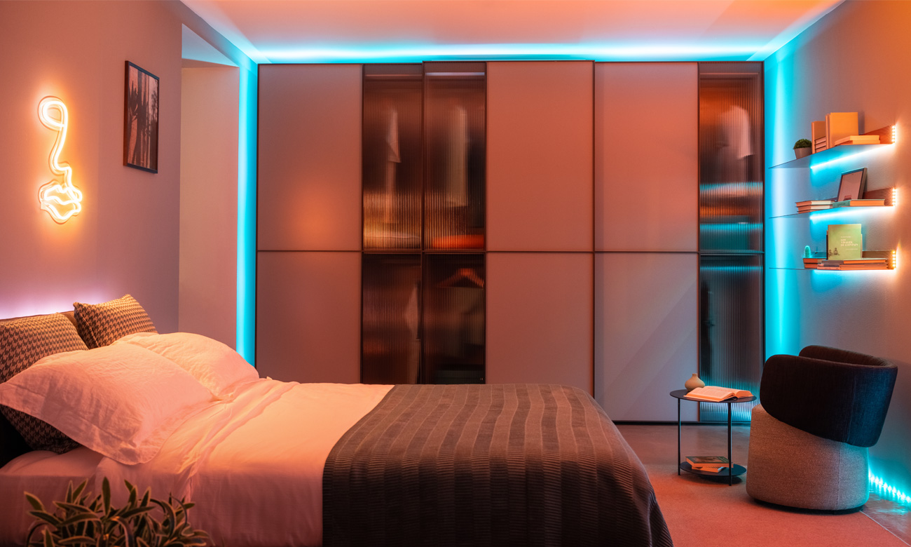 Intelligenter Lichtstreifen Twinkly Dots 200 LED RGB 10 m Schwarz