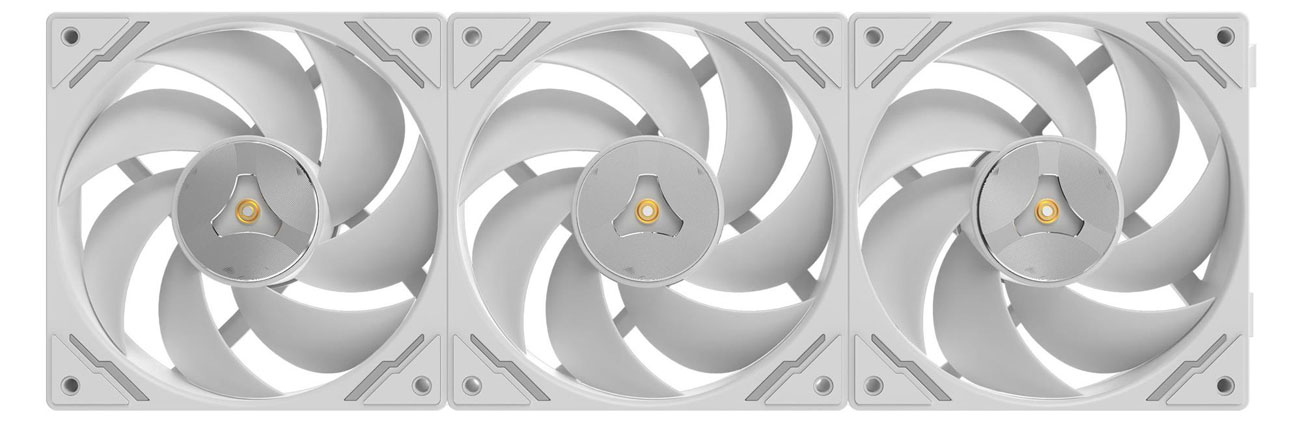 Tcomas FC700PRO Weißes Dreierpack 3x120mm